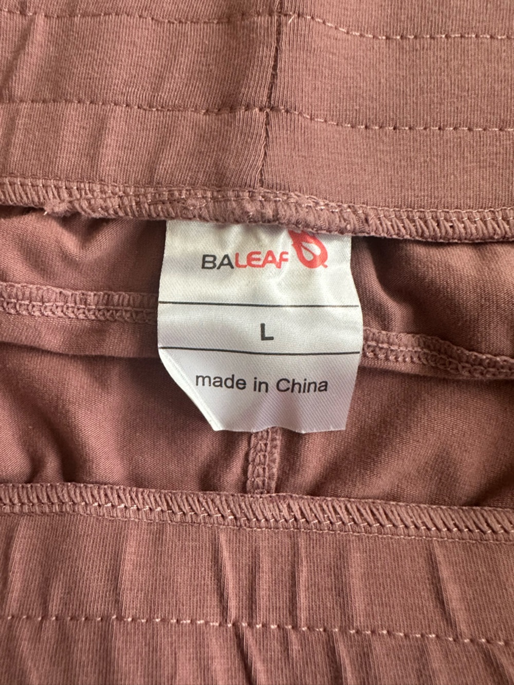 Baleaf Women’s Large Pink Wide Leg Cropped Lounge Yoga Pants NWT - Picture 3 of 11